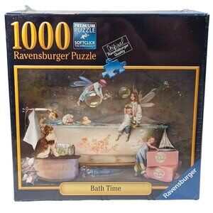Ravensburger Bath Time 1000 pc Puzzle 27 x 20 Sealed Charlotte Bird Art …